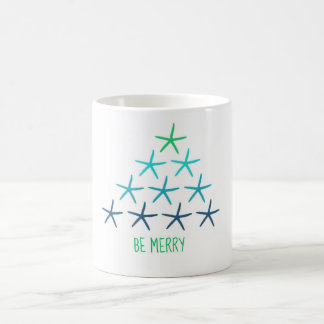 Caneca da árvore de Natal da estrela do mar