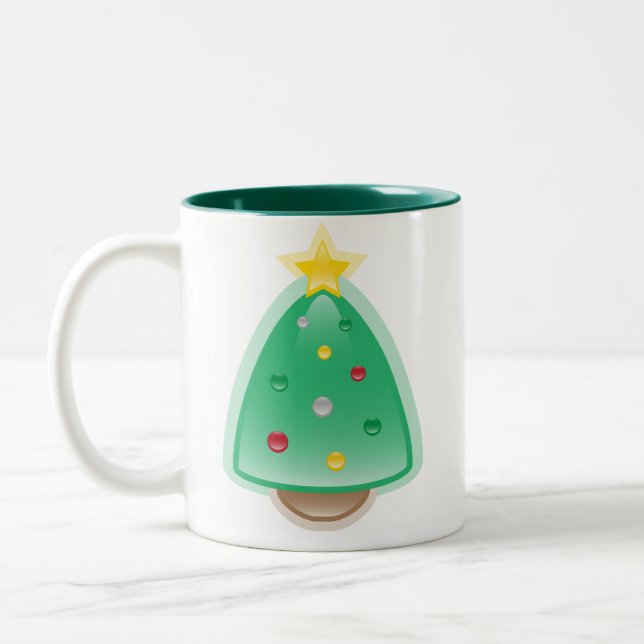Caneca da árvore de Squee do Natal de Squishies (Esquerda)