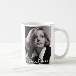 Caneca da assinatura de Greta Garbo