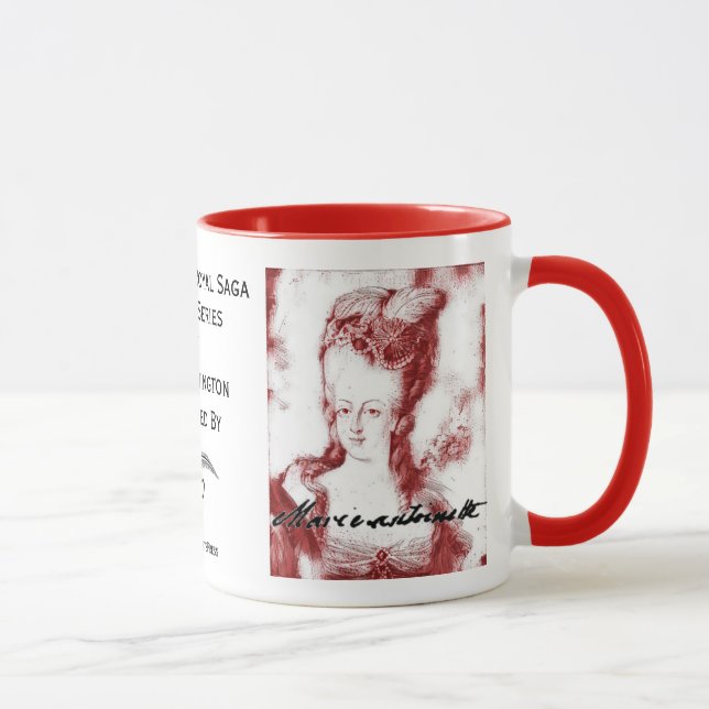 Caneca da assinatura de Marie Antoinette (Direita)