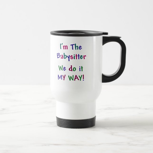Caneca da baby-sitter (Direita)