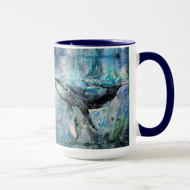 Caneca da baleia azul (Direita)