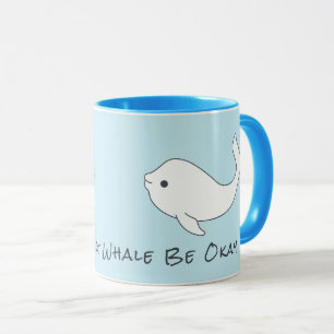 Caneca da baleia da beluga