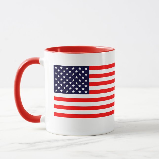 Caneca da Bandeira Americana (Esquerda)