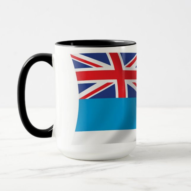 Caneca da Bandeira da Dependência de Ross (Esquerda)