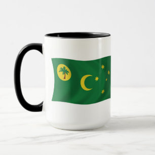 Caneca da Bandeira das Ilhas Cocos