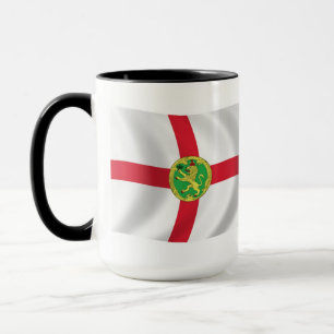 Caneca da Bandeira de Alderney