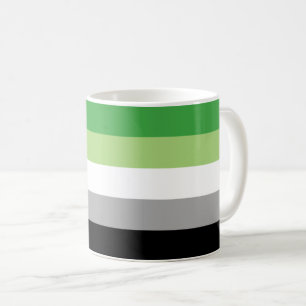 Caneca da bandeira de Aromantic