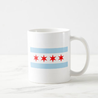 Caneca da bandeira de Chicago