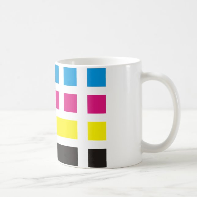 Caneca da bandeira de CMYK (Direita)