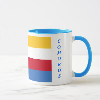 Caneca da bandeira de Cômoros