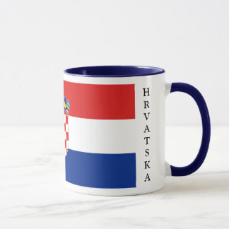 Caneca da bandeira de Croatia