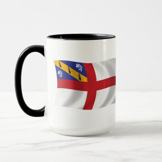 Caneca da Bandeira de Herm (Esquerda)