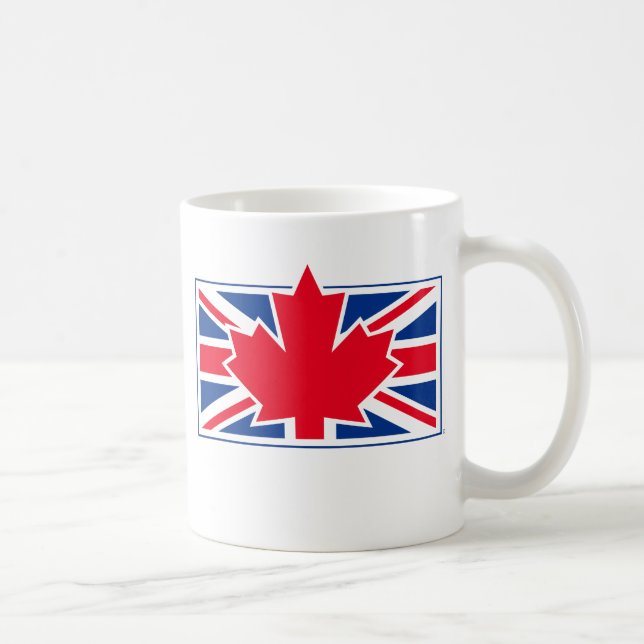 Caneca da bandeira de Maplejack (Direita)