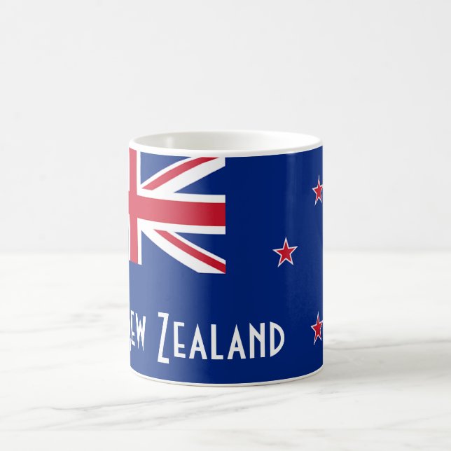 Caneca da bandeira de Nova Zelândia (Centro)