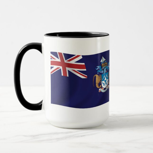 Caneca da Bandeira de Tristão da Cunha (Esquerda)