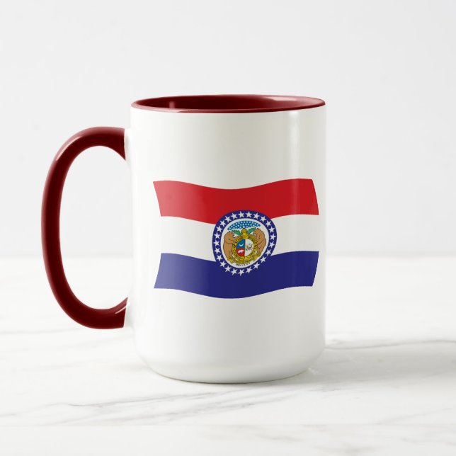 Caneca da Bandeira do Missouri (Esquerda)