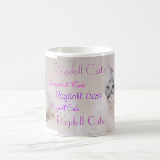Caneca da bebida do gato de Ragdoll