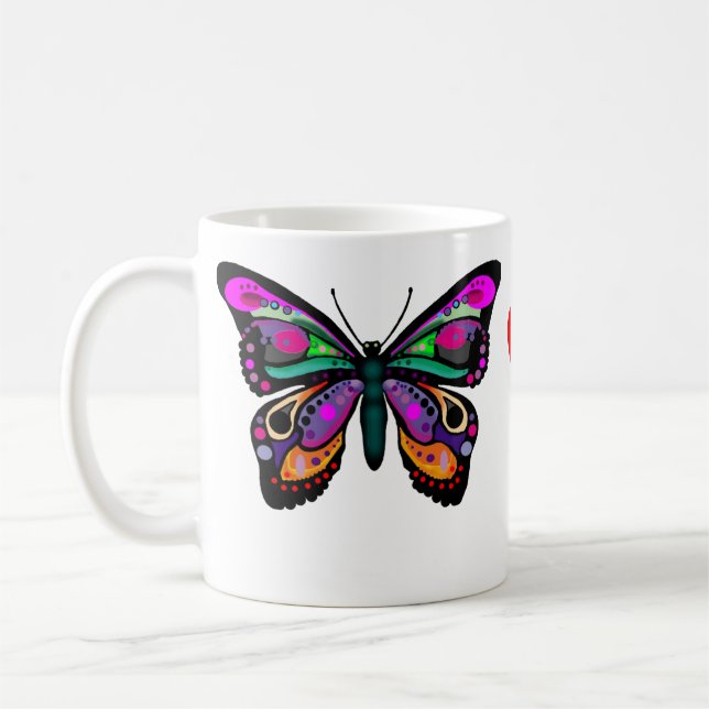 Caneca da borboleta (Esquerda)