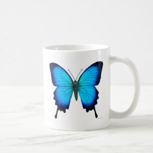 Caneca da borboleta de Papilio Ulysses