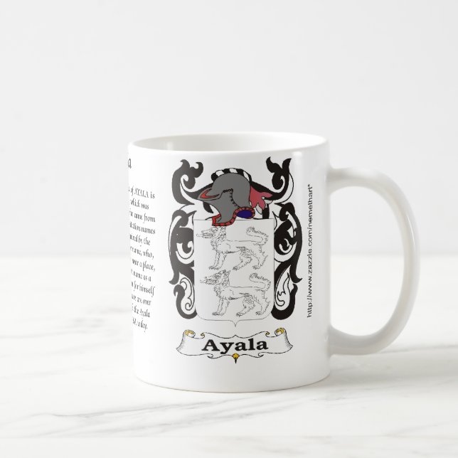 Caneca da brasão da família de Ayala (Direita)