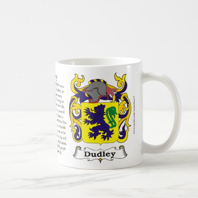 Caneca da brasão da família de Dudley (Direita)
