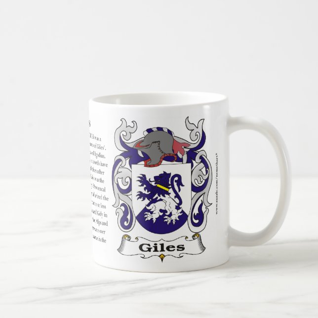 Caneca da brasão da família de Giles (Direita)