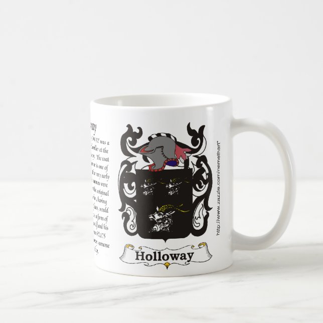 Caneca da brasão da família de Holloway (Direita)