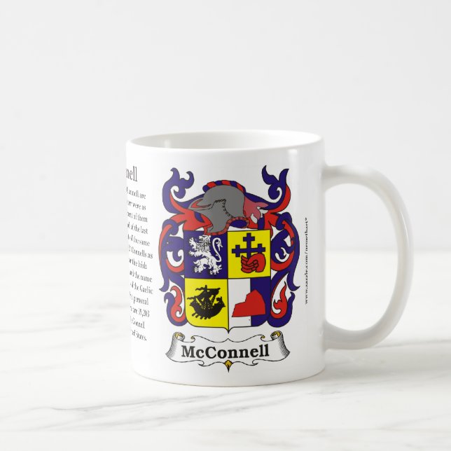 Caneca da brasão da família de McConnell (Direita)