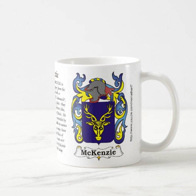 Caneca da brasão da família de McKenzie (Direita)