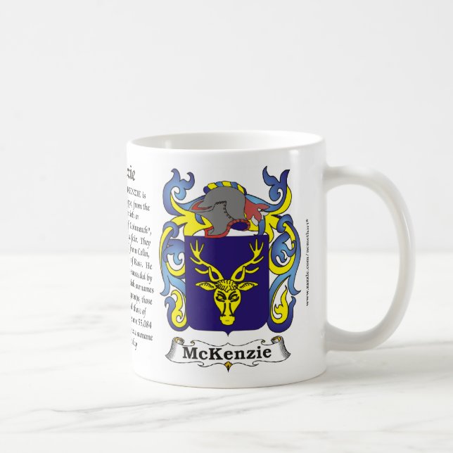 Caneca da brasão da família de McKenzie (Direita)