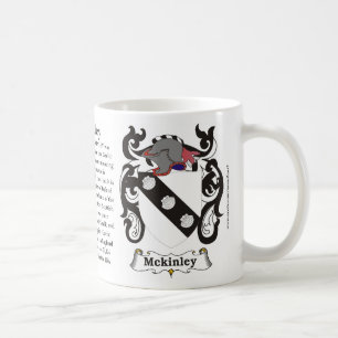 Caneca da brasão da família de McKinley