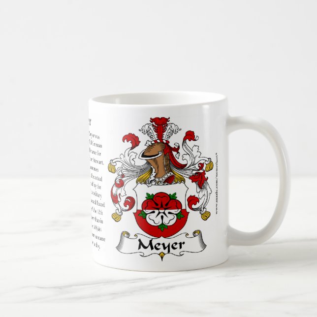 Caneca da brasão da família de Meyer (Direita)