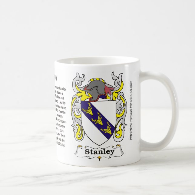 Caneca da brasão da família de Stanley (Direita)