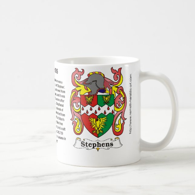 Caneca da brasão da família de Stephens (Direita)