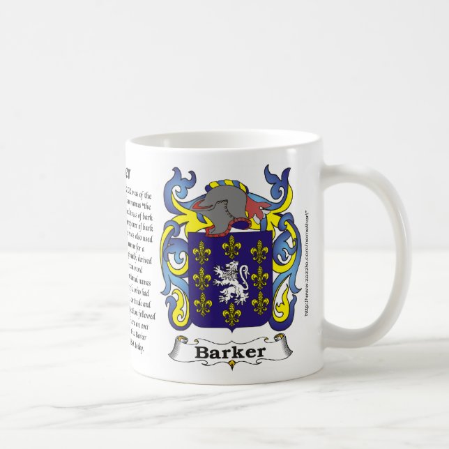 Caneca da brasão da família do ladrador (Direita)