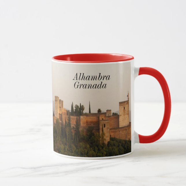 Caneca da campainha da espanha de Alhambra Granada (Direita)