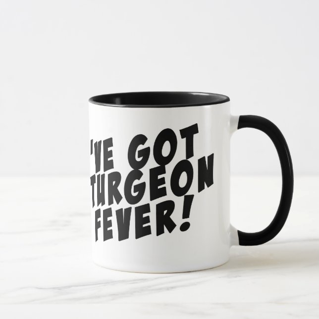 Caneca da campainha da febre do esturjão (Direita)
