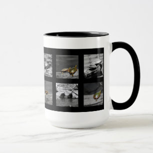 Caneca da campainha da lagoa 15oz da tartaruga
