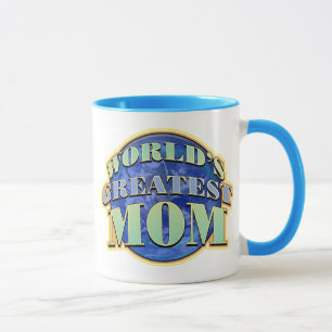 Caneca da campainha da mamã do mundo a grande