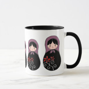 Caneca da campainha de Matryoshka