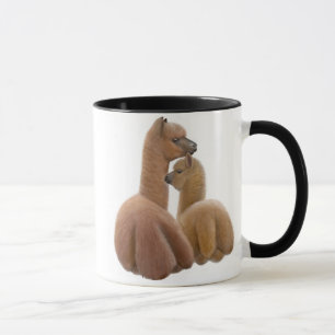 Caneca da campainha do amor da alpaca