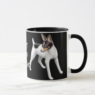 Caneca da campainha do Fox Terrier do brinquedo