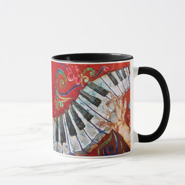 Caneca da campainha do piano (Direita)