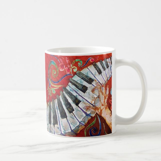 Caneca da campainha do piano (Direita)