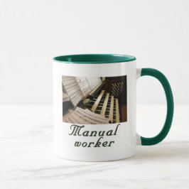Caneca da campainha do trabalhador manual