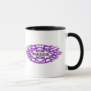Caneca da campainha - mamã do guerreiro de MTM