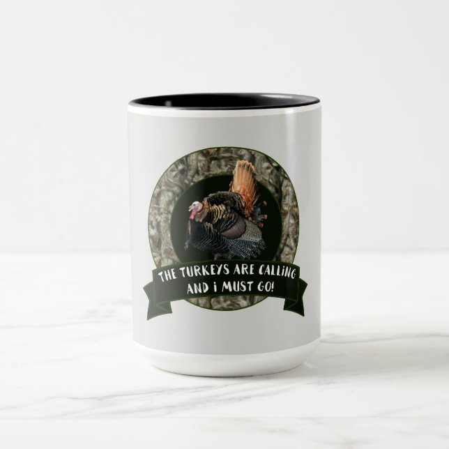 Caneca da camuflagem da caça de Turquia (Centro)