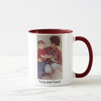 Caneca da canção de natal e do Terry