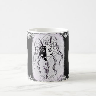 Caneca da cara de dançarino de balé